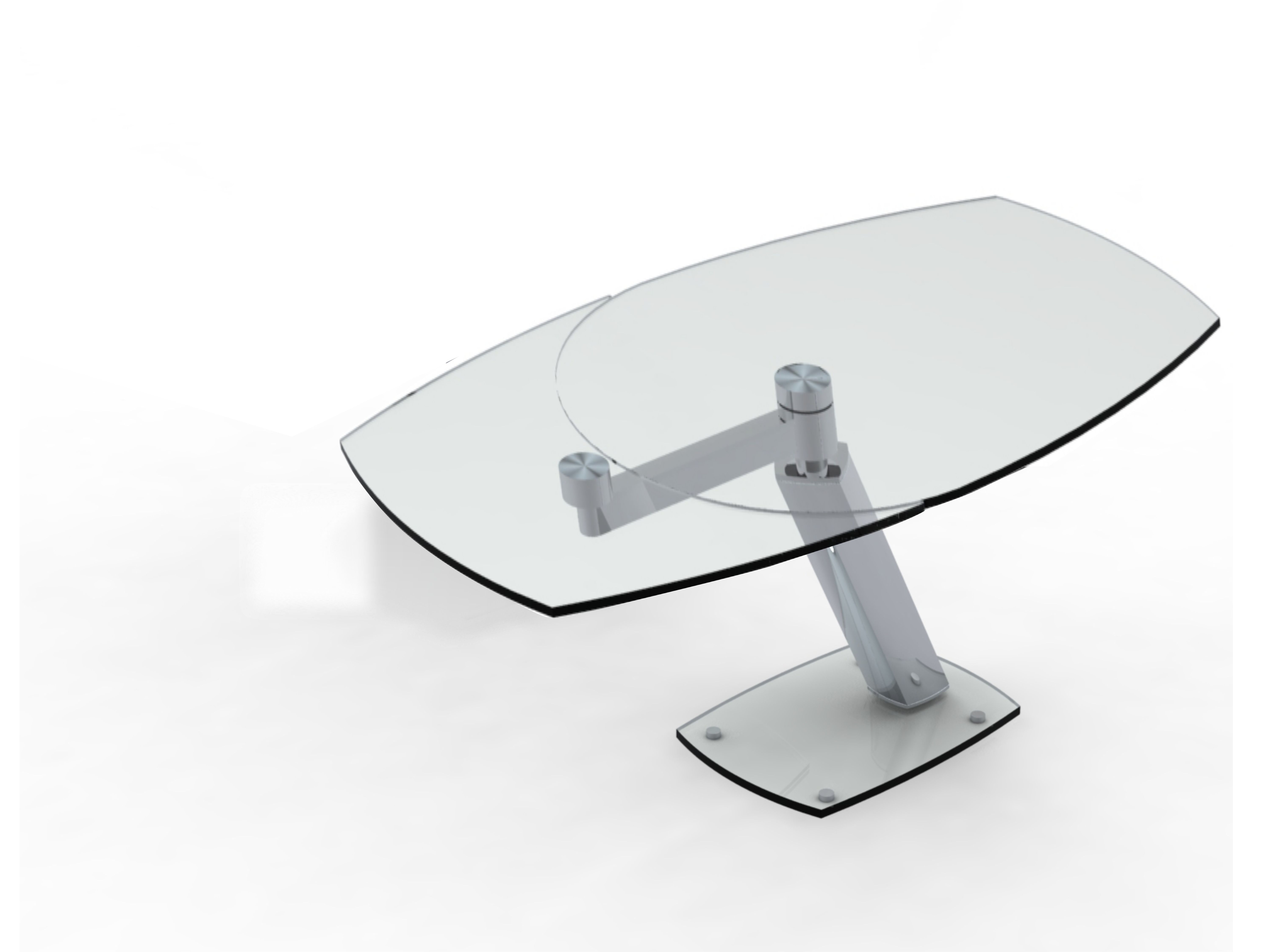 table verre groove